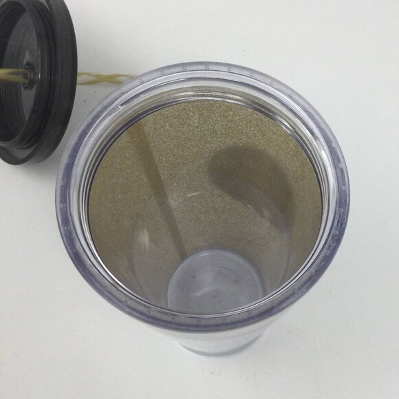 Starbucks Gold Glitter Tumbler 2016 16oz. - Picture 8 of 9